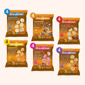 6 Flavor Variety [S'mores, Birthday, Cinnamon, Salted Caramel, French Toast, Very Berry] .74oz