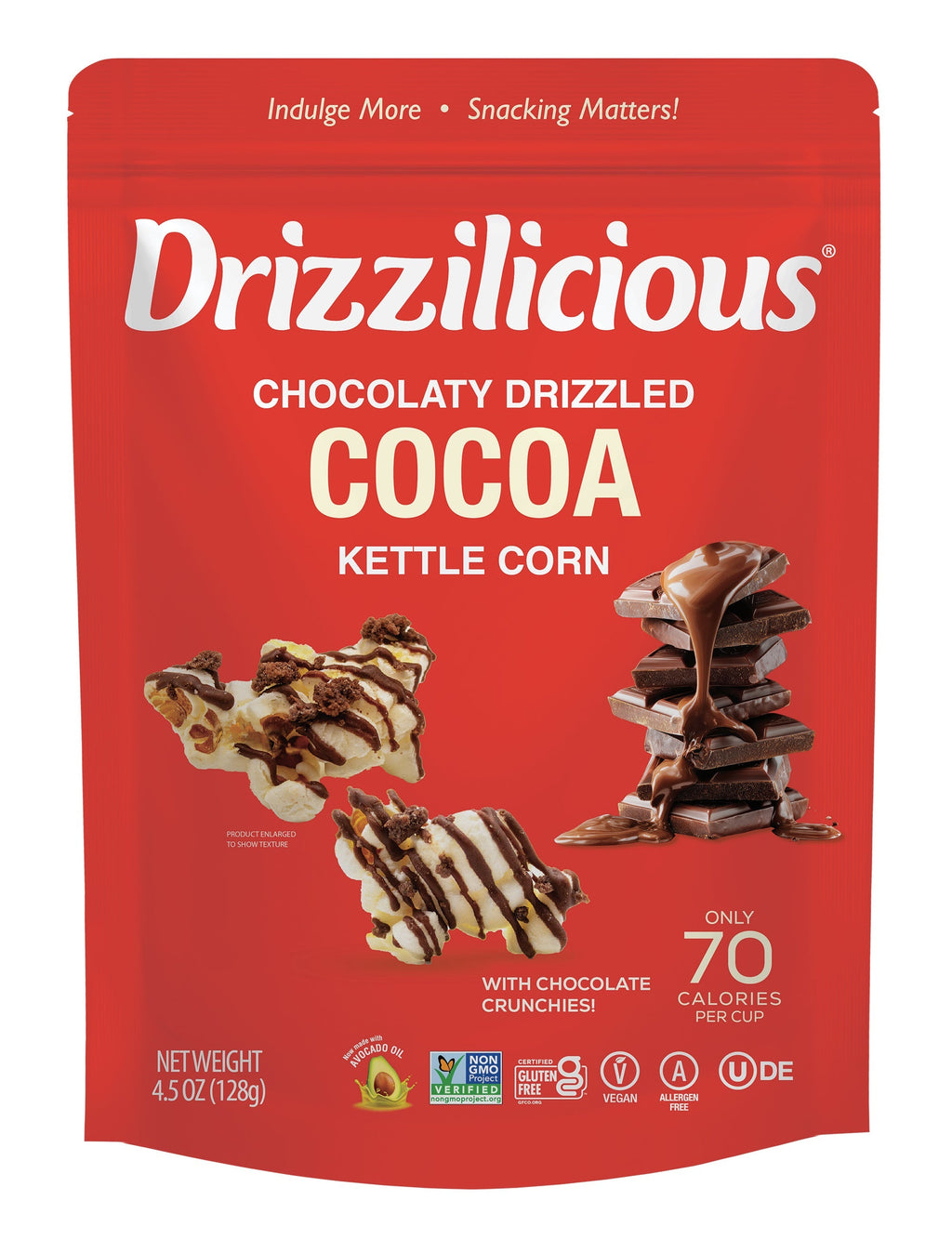 Cocoa Drizzled Kettle Corn 4.5oz